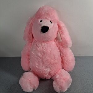 Cozy Hugs Plush Pink Poodle Microwaveable Lavender Scented Heating Pad 12"